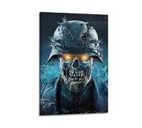 VZRSQZK Poster décoratif sur toile Game Zombie Army 4 Dead War - Décoration murale moderne pour chambre à coucher - 40 x 60 cm