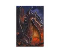 VZRSQZK Poster décoratif sur toile Monster Hunter World Game - Impression d'art moderne pour chambre à coucher - 50 x 75 cm