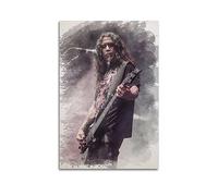VZRSQZK Poster décoratif sur toile représentant le musicien Tom Araya, affiche murale et image d'art moderne pour décoration de chambre à coucher, 40 x 60 cm