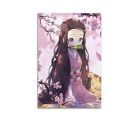 VZRSQZK Poster Demon Slayer Kamado Nezuko - Peinture décorative sur toile - Décoration moderne pour chambre à coucher - 50 x 75 cm