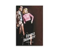 VZRSQZK Poster du film « Double Indemnity » - Peinture décorative sur toile - Décoration moderne pour chambre à coucher - 30 x 45 cm