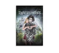 VZRSQZK Poster du film Edward Scissorhands - Impression sur toile - Décoration murale moderne pour chambre à coucher - 40 x 60 cm