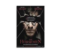 VZRSQZK Poster du film Quatre cavaliers de l'Apocalypse - Peinture décorative sur toile - Affiche murale et image d'art moderne - Décoration de chambre à coucher - 50 x 75 cm