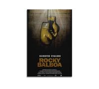 VZRSQZK Poster du film Rocky 6 - Impression sur toile - Décoration murale moderne pour chambre à coucher - 20 x 30 cm