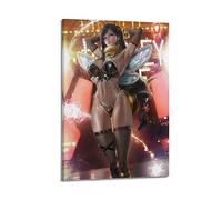 VZRSQZK Poster Game Final Fantasy Bee Tifa - Peinture décorative sur toile - Impression moderne pour chambre à coucher - 20 x 30 cm