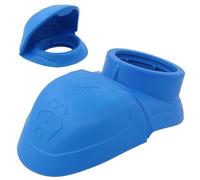 VZU Accessoires pour Volkswagen Skoda Audi Grand entonnoir pour réservoir de lave-glace Couvercle de fermeture Entonnoir Compatible avec VW Skoda 6V0955485 000096706 Bleu