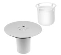 VZU Couvercle de bonde de douche, 90 mm/115 mm pour Viega Tempoplex, avec tamis pour cheveux, bonde de douche, tamis de douche, tamis de douche, attrape-cheveux