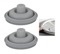 VZU Lot de 2 pièces de rechange pour autocuiseur WMF 6093109502 - Joint de signal de cuisson - Compatible avec WMF Perfect & Perfect Plus - 2,5 l - 8,5 l - Diamètre : 18 cm et 22 cm