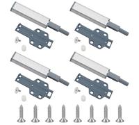 VZU Lot de 4 amortisseurs de porte à pression Push To Open - Pièce de rechange pour armoire IKEA BESTA - Amortisseurs de porte Tip On - Équipement Softclose - Ouvre-porte Push To Open pour meubles et
