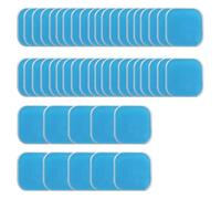 VZU Lot de 50 coussinets en gel EMS compatibles avec Beurer EM 59, électrodes auto-adhésives pour stimulation musculaire, 40 x 40 mm