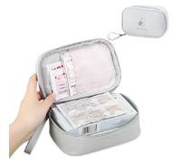 VZUHSW Mini Trousse de Premiers Soins Vide pour Voyage et extérieur - 1 pièce, Portable pour la Maison - Parfaite pour Les urgences en déplacement, Petit Sac pour Les urgences médicales