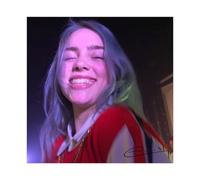 VZURF Poster sur toile Billie Eilish - Personnages classiques, acteur, chanteur, célébrité, athlète célèbre - Décoration pour chambre à coucher, bureau, chambre - 30 x 30 cm