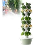 VZXATYOP Hydroponics Growing System, 20/28/36 Plants,Indoor Vertical Tower Garden System Kit,Hydroponic Germination Kit, Nursery Germination Kit for Gardening Lover 9LayerLED(9Layer)