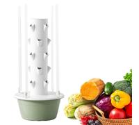 VZXATYOP Hydroponics Growing System, 20/28/36 Plants,Indoor Vertical Tower Garden System Kit,Hydroponic Germination Kit, Nursery Germination Kit for Gardening Lover 9LayerLED(9LayerLED)
