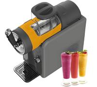 VZXATYOP Machine à granité 1,8L 150W for Boissons glacées for Maison 5 programmes prédéfinis Bouton Rotatif Nettoyage Automatique en Un clic(Grey)
