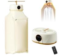 VZXATYOP Sèche-linge Portable Machine À Repasser Automatique Défroisseur Vapeur Mains Libres Avec Système De Pliage Télécommande For Un Défroissage Rapide