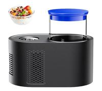 VzxCrue Automatique YaourtièRe Express YaourtièRe,pour Yaourt Fait Maisonbricolage,YaourtièRe éLectrique,Desserts Maison Sains AdaptéS Aux Dortoirs D'éTudiants Et Aux Cuisines Familiales,Black