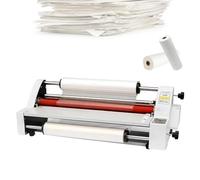 VzxCrue Feuilles De Plastification à Chaud/à Froid pour Plastifieuse à Rouleaux, Plastifieuse éLectronique, sans Bulles, pour Papier, Carton, Placage De Bois, Feuille PVC, Affichage NuméRique V480