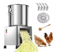 VzxCrue Hachoir à LéGumes éLectrique Professionnel, Broyeur D'Aliments pour Volailles De Petite Taille, 1800 W, pour La Cuisine Domestique Et L'Utilisation à La Ferme 1200W