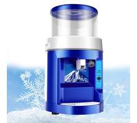 VzxCrue Machine à CôNes De Neige De Table avec Texture De Glace RéGlable, Broyeur à Glace éLectrique De Table, pour Usage Domestique Et Commercial,11L
