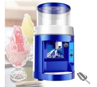 VzxCrue Machine à CôNes De Neige De Table avec Texture De Glace RéGlable, Machine à CôNes De Neige à Raser, Texture De Glace RéGlable, pour Restaurants,11L