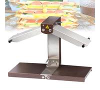 VzxCrue Machine à Fromage éLectrique Commerciale, Demi-Meule De Fromage Inclinable Et RéGlable, Chauffage Rapide 900 W, pour Cuisines De Restaurants Occidentaux