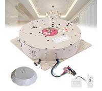 VzxCrue Treuil éLectrique avec éClairage pour Levage, Palan éLectrique pour Lustre, SystèMe De Levage 2 en 1 pour Lustre, pour Le Nettoyage Et L'Entretien des Lampes Withlid-110LBS