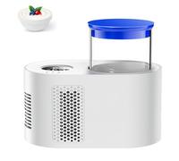 VzxCrue YaourtièRe 3-en-1, YaourtièRe avec Probiotiques, avec ContrôLe De La TempéRature, RéFrigéRation Automatique pour La FraîCheur，avec Affichage LCD, Minuterie,White