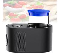 VzxCrue Yoghurt Maker Temp Control,Yoghurt Maker Electric,with Adjustable Time Temp Control Make Trillions of Live Probiotics,Multi-Function Yogurt Machine for Home Use,Black