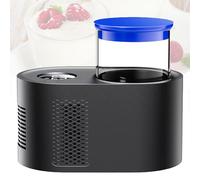 VzxCrue Yoghurt Maker UK, Yoghurt Maker Temp Control, Digital Yoghurt Maker,with Adjustable Time Temp Control Make Trillions of Live Probiotics,for Making Fresh,Black