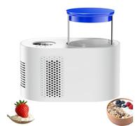 VzxCrue Yoghurt Maker UK, Yoghurt Maker Temp Control, Digital Yoghurt Maker,with Adjustable Time Temp Control Make Trillions of Live Probiotics,for Making Fresh,White