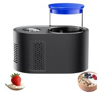 VzxCrue Yoghurt Maker UK, Yoghurt Maker Temp Control, Digital Yoghurt Maker,with Adjustable Time Temp Control Make Trillions of Live Probiotics,for Making Fresh,Black
