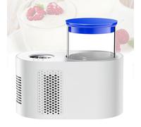 VzxCrue Yoghurt Maker UK, Yoghurt Maker Temp Control, Digital Yoghurt Maker,with Adjustable Time Temp Control Make Trillions of Live Probiotics,for Making Fresh,White