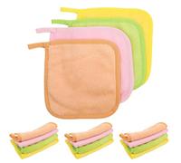 VZYUVY Lot de 16 chiffons démaquillants réutilisables, 15,2 x 15,2 cm, lavables pour tous les types de peau