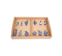 VZZCGJVT Boucles sensorielles Montessori Match Jouets pour Tout-Petits, Jouets éducatifs sensoriels de la Vie Quotidienne Correspondance des Couleurs et des Formes
