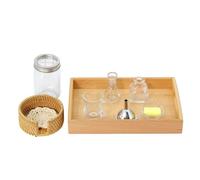 VZZCGJVT Ensemble de Travail de Composition Florale Montessori, Art de la Composition Florale pour Le Travail Quotidien.,Home Edition
