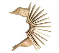 VZZCGJVT Instruments à Percussion pour Enfants en Bois à Dents d'oiseau Montessori, Instruments Orff en Bois