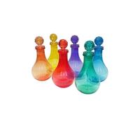 VZZCGJVT Jeux d'eau Montessori pour l'enseignement du SIDA, matériel de Jeux d'eau Ouverts pour Les bébés, Jouets d'éducation précoce et d'intelligence,Transparent Magic Bottle