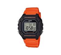 CASIO Montre Sport W-218H-4B2VEF - Homme - Orange - 5 bars