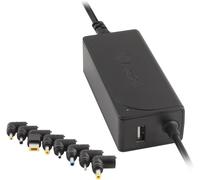 W-45W Universal 45W Automatic Laptop Charger with USB Output 5V-2A and 8 Adapters Compatible with HP, Dell, ASUS, Lenovo, Acer