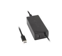 W-65W TYPE-C chargeur universel avec 65W et connexion de type C, 20V/3,25A. Taille compacte, Protection contre les surtensions et courts-circuits