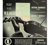 W. A. Mozart* Â€" Arthur Grumiaux, Rudolf Moralt, Wiener Symphoniker - Two Concertos For Violin And Orchestra - G Major K.V. 216, D Major K.V. 218