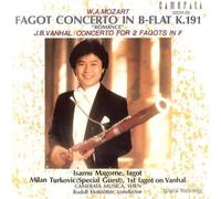 W.A. Mozart Fagot Concerto In B-Flat K.191 "Romance" / J.B. Vanhal Concerto For 2 Fagots In F