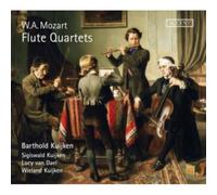 Wolfgang Amadeus Mozart – Quatuors pour flûte – CD Digipak – Accent