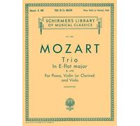 W.a.mozart: 'kegelstatt' trio for clarinet, viola and piano k.498 (score/parts)