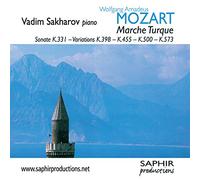 W. A. Mozart : Marche Turque-Sonate K.331-Variations K.398-K.455-K.500-K.573
