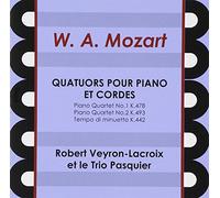 W.a.Mozart Quatuors pour Piano [Import allemand]