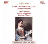 W.a. Mozart - Violin Concerti 1 & 2 / Rondo / Andante [New CD]