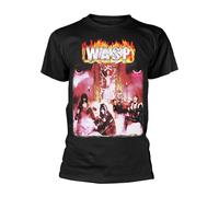 W.A.S.P. - FIRST ALBUM BLACK T-Shirt, Front & Back Print Small