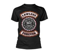 W.A.S.P. - LAWLESS FOREVER BLACK T-Shirt X-Large
